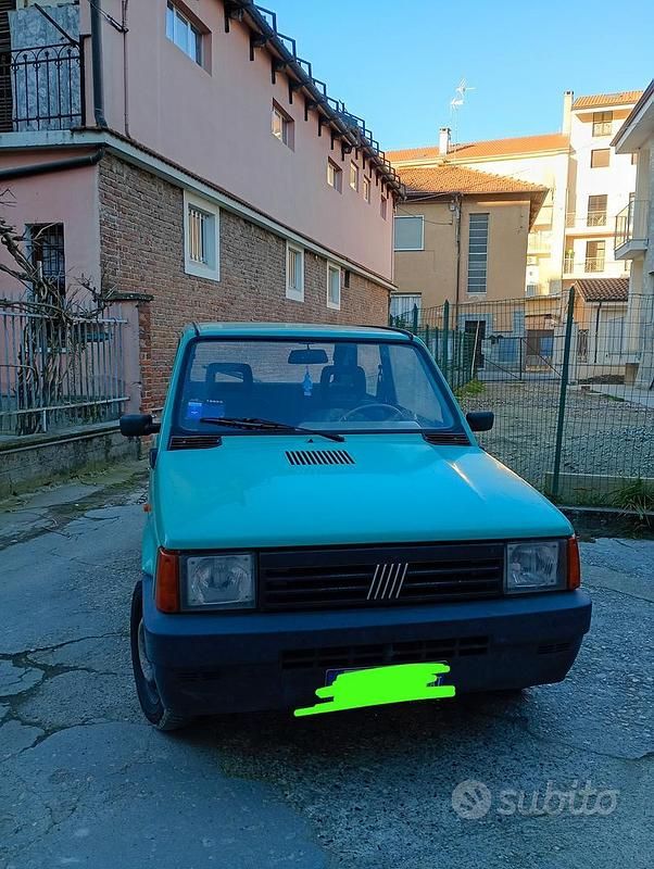 Usata Fiat Panda Young 1999 Verde Utilitaria