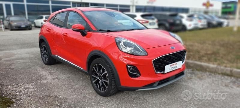 Usata Ford Puma Titanium 125 CV (91 kW) 2021 Rosso SUV