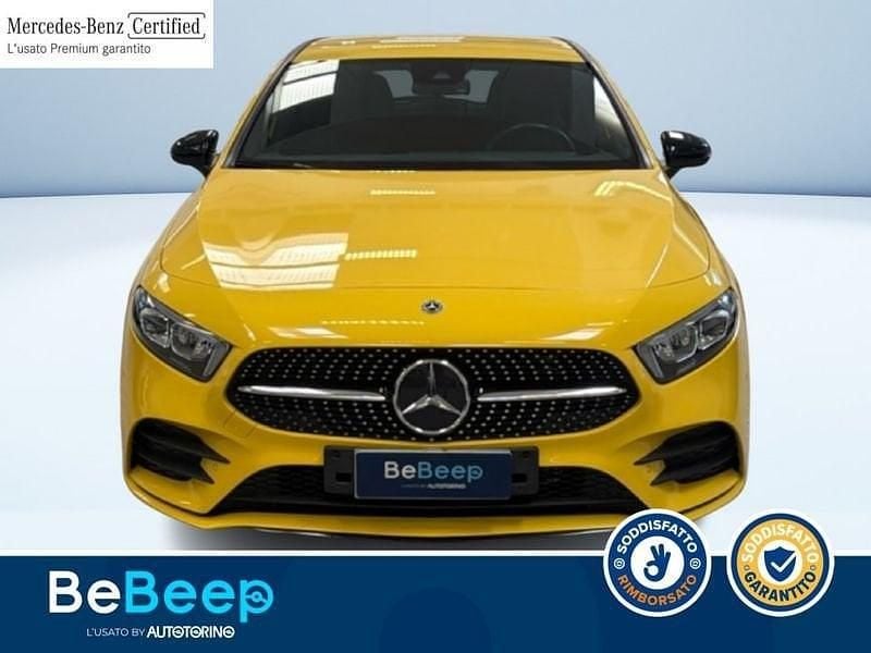 Usata Mercedes A180 Premium 116 CV (85 kW) 2022 Giallo Berlina