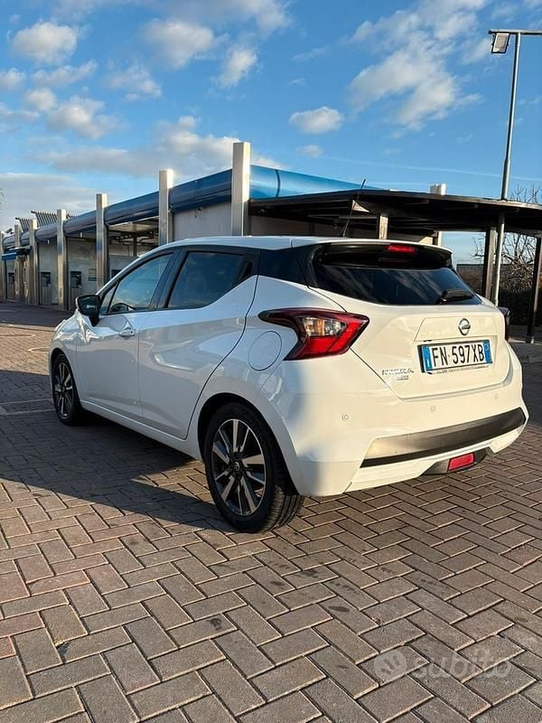 Bianco Usata 2018 Nissan Micra Tre volumi | 10.800 € - Immagine 1/4