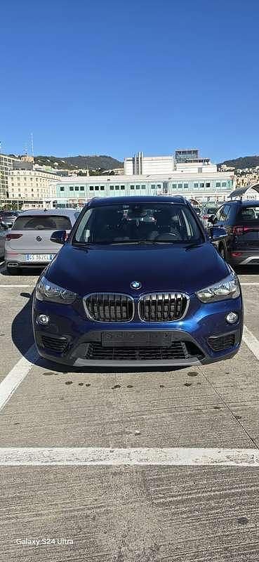 Usata BMW X1 150 CV (110 kW) 2018 Blu/azzurro SUV