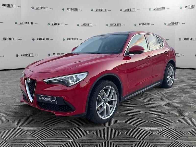 Rosso Usata 2019 Alfa Romeo Stelvio Executive SUV | 23.900 € (Ottimo prezzo) - Immagine 1/4