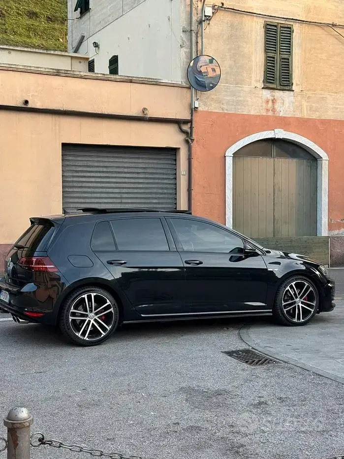 Usata VW Golf VII GTD 184 CV (135 kW) 2017 Nero Berlina