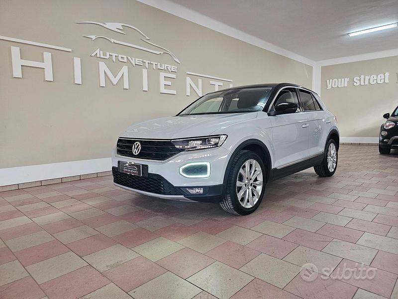 Usata VW T-Roc Advance 150 CV (110 kW) 2018 Grigio SUV