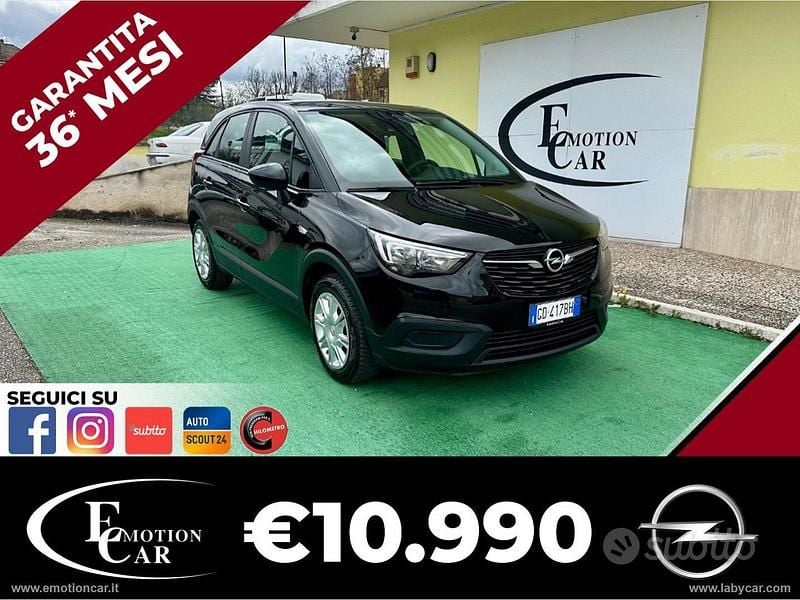 Nero Usata 2020 Opel Crossland X S SUV | 10.990 € (Buon prezzo) - Immagine 1/4