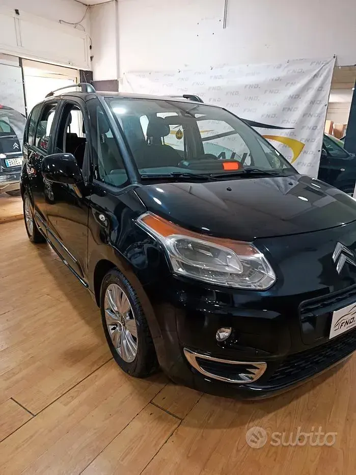 Usata Citroën C3 Picasso Exclusive 90 CV (66 kW) 2010 Nero Monovolume