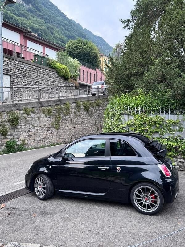 Usata Abarth 595 Competizione 190 CV (139 kW) 2014 Nero Utilitaria