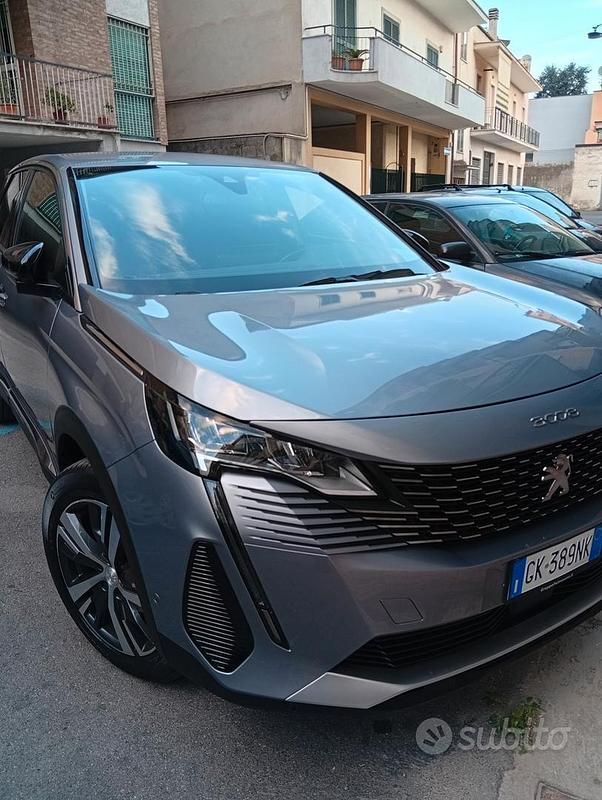 Usata Peugeot 3008 131 CV (96 kW) 2022 Grigio Monovolume