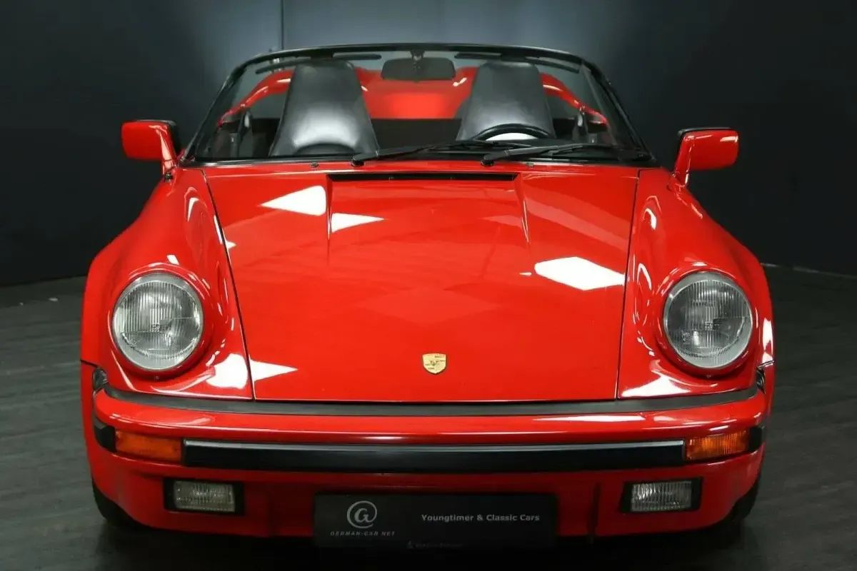 Usata Porsche 911 Carrera Cabriolet 231 CV (169 kW) 1989 Rosso Cabrio