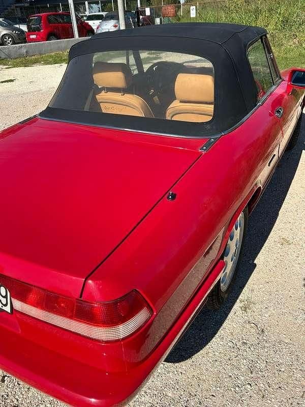 Usata Alfa Romeo Spider 122 CV (89 kW) 1991 Rosso Cabrio