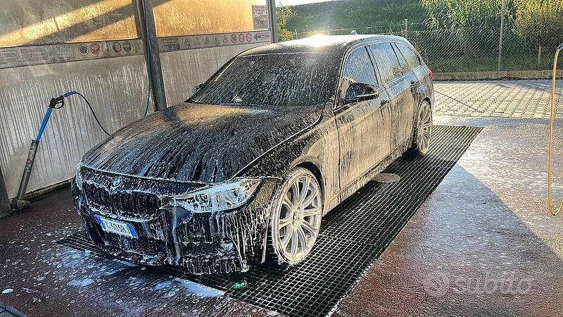 Usata BMW 320 M Sport 2017 Nero Station wagon