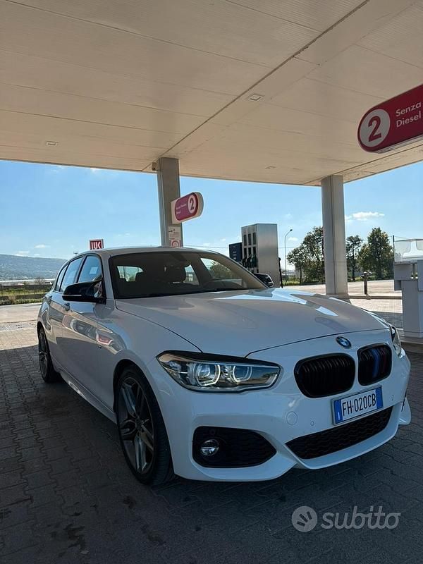 Usata BMW 116 M Sport 116 CV (85 kW) 2017 Bianco Utilitaria