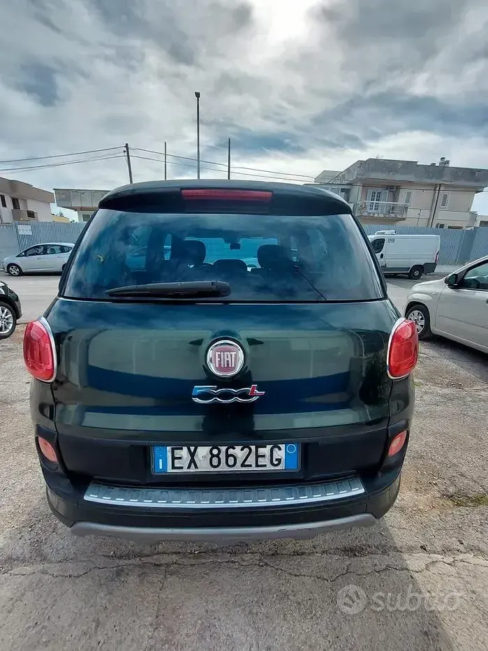 Usata Fiat 500L 120 CV (88 kW) 2014 Verde Monovolume