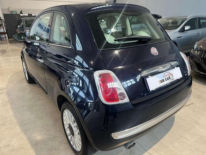 Usata Fiat 500 Lounge 69 CV (50 kW) 2012 Blu/azzurro Utilitaria