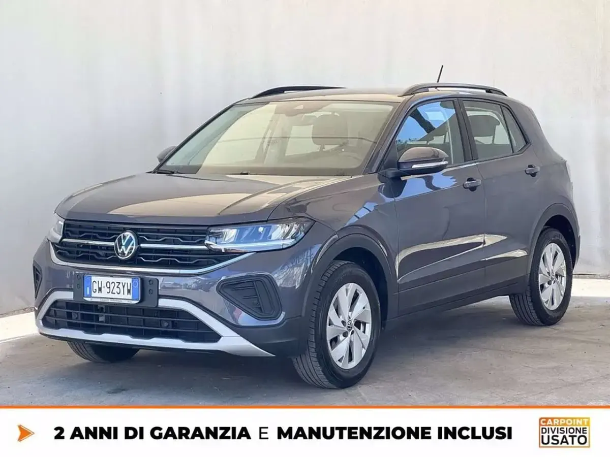 Usata VW T-Cross Life 95 CV (69 kW) 2024 Grigio SUV
