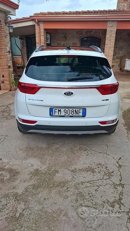 Usata Kia Sportage GT-Line 115 CV (84 kW) 2018 Bianco SUV
