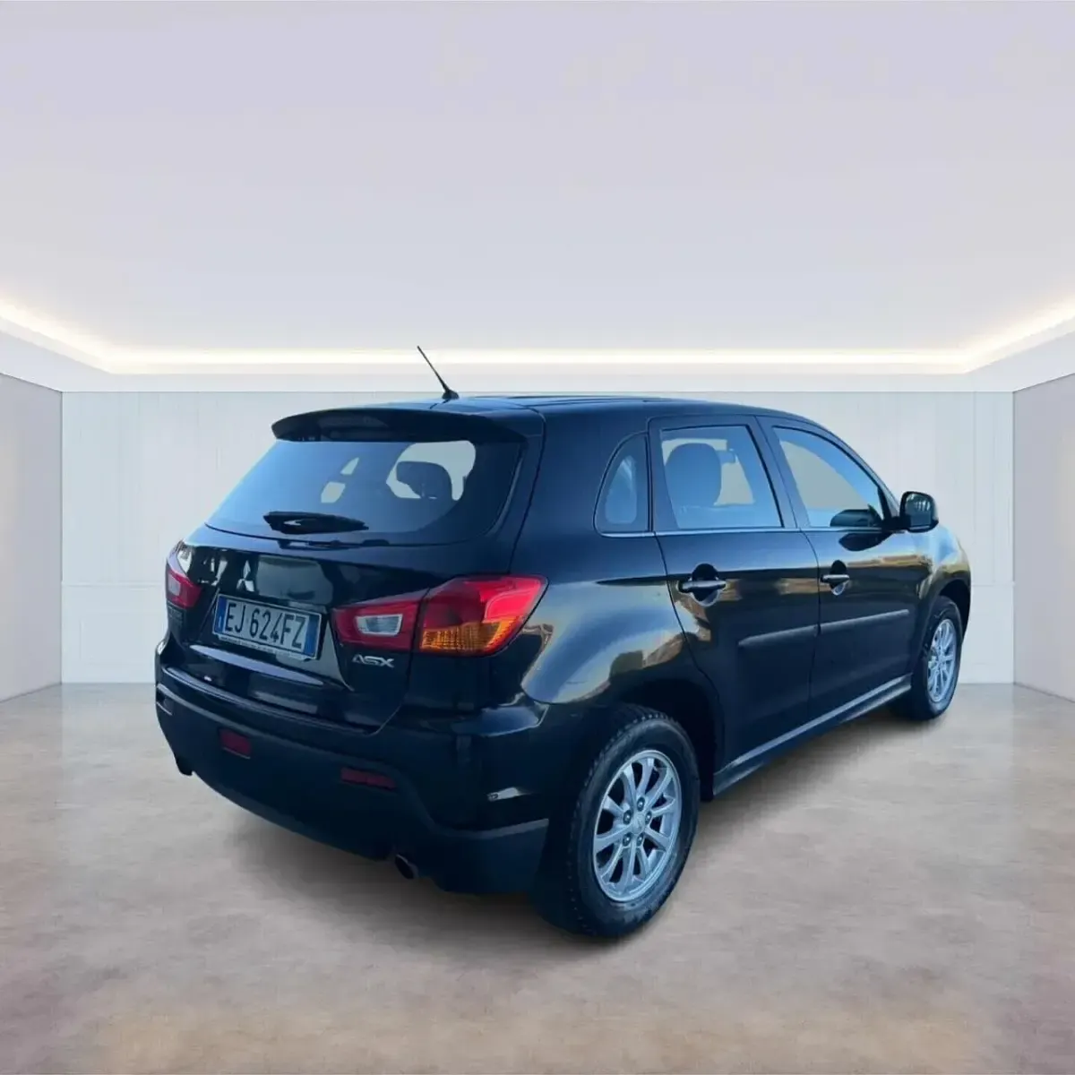 Usata Mitsubishi ASX 150 CV (110 kW) 2011 Nero SUV