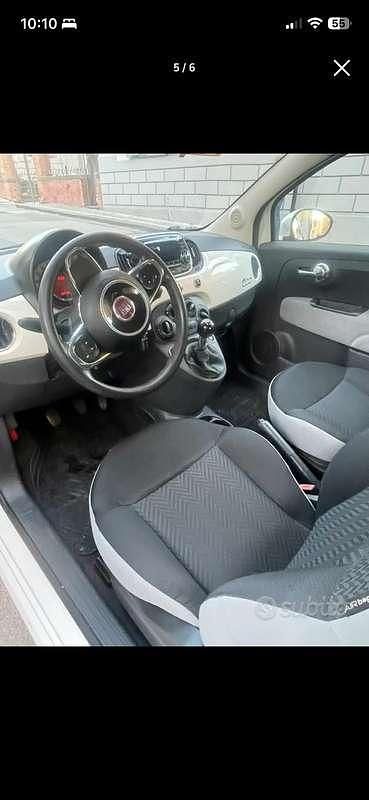 Usata Fiat 500 Pop 75 CV (55 kW) 2016 Bianco Utilitaria