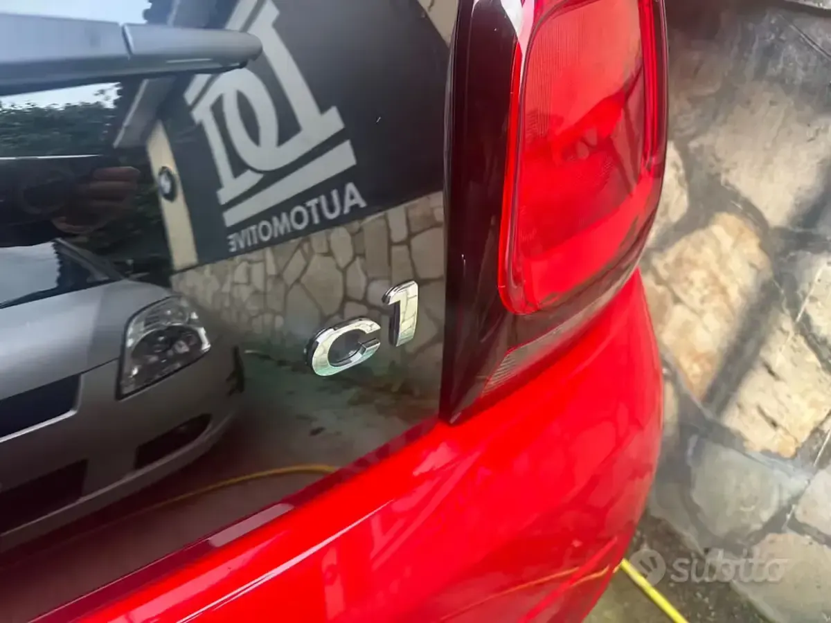 Usata Citroën C1 82 CV (60 kW) 2016 Rosso Utilitaria