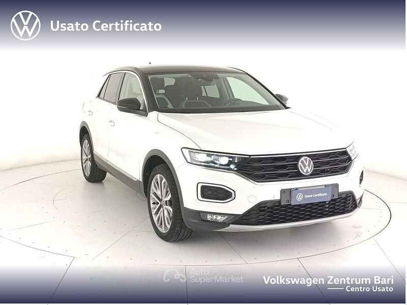 Usata VW T-Roc Advance 150 CV (110 kW) 2022 Bianco SUV