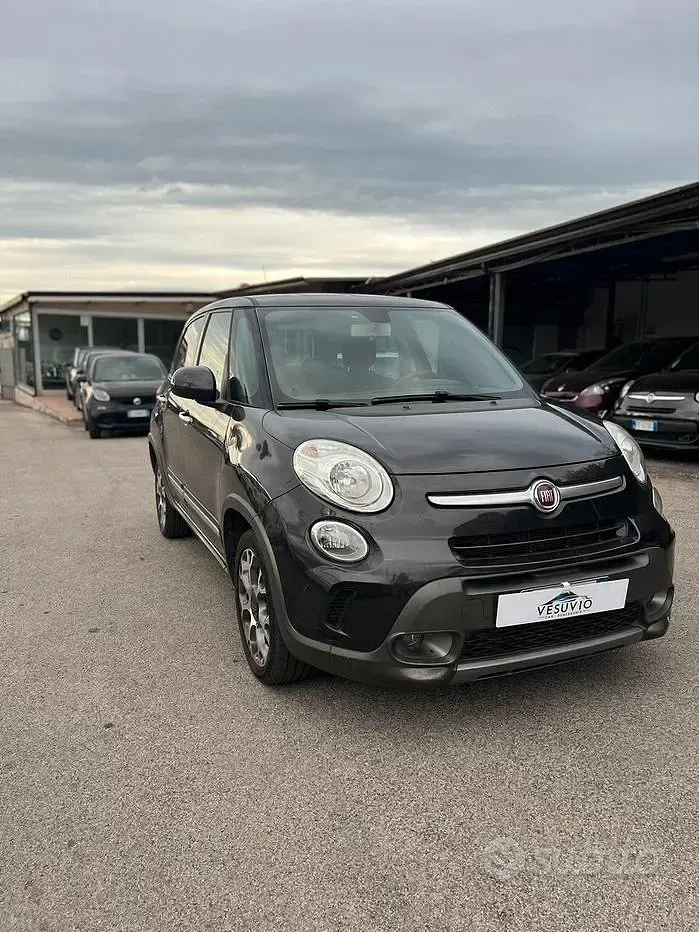 Usata Fiat 500L Trekking 85 CV (62 kW) 2014 Grigio Monovolume