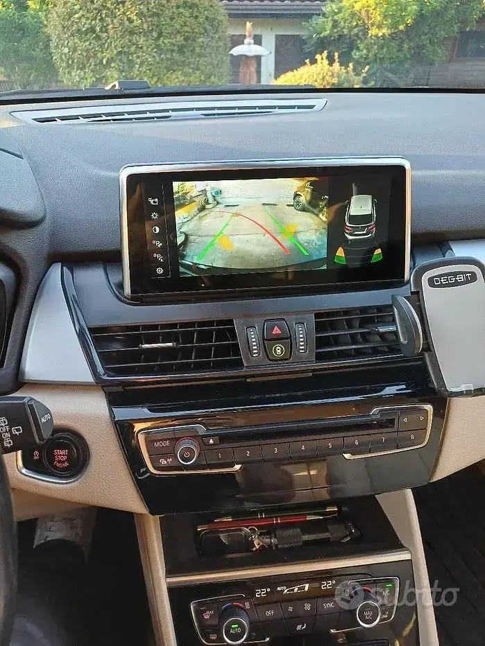 Usata BMW 218 150 CV (110 kW) 2018 Nero Monovolume