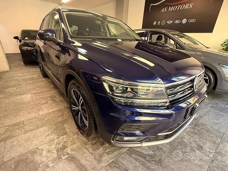 Usata VW Tiguan 150 CV (110 kW) 2017 Blu SUV