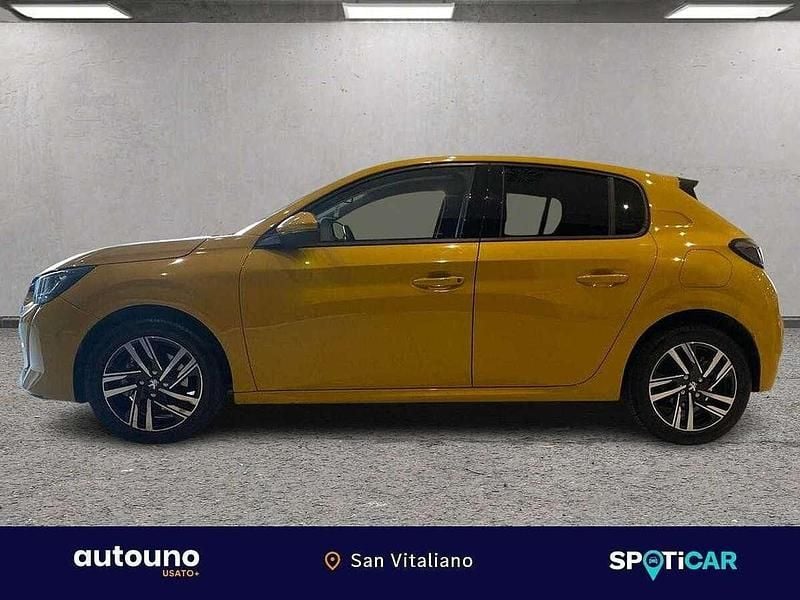 Usata Peugeot 208 GT 102 CV (75 kW) 2021 Giallo Utilitaria