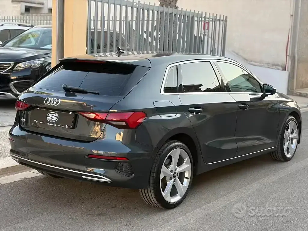 Usata Audi A3 Advanced 150 CV (110 kW) 2023 Grigio Berlina
