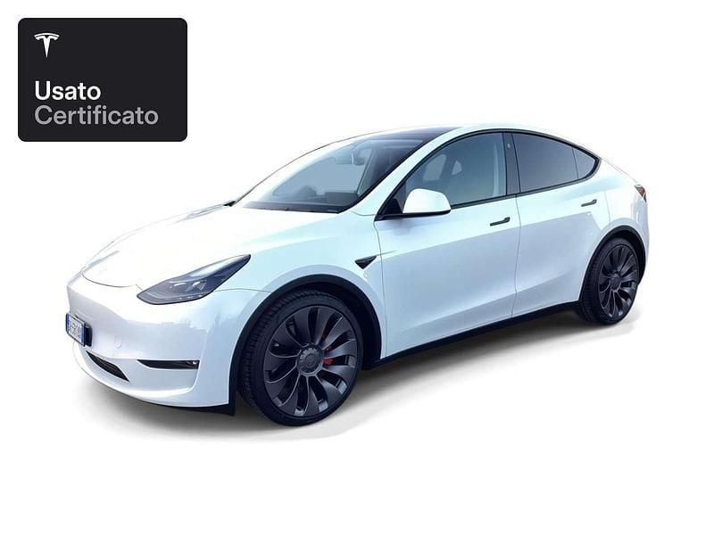Usata Tesla Model Y Performance 392 kW (533 CV) 2023 Pearl white multicoat SUV