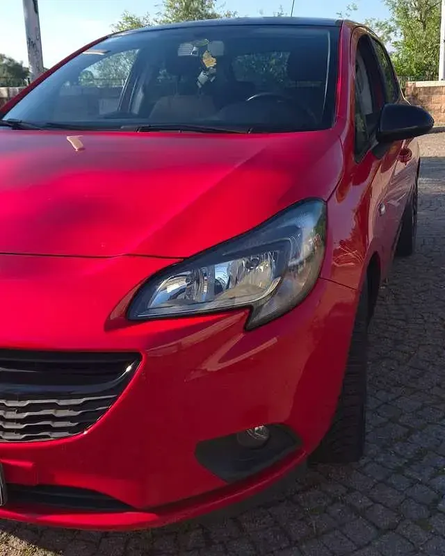 Usata Opel Corsa 90 CV (66 kW) 2016 Rosso Utilitaria