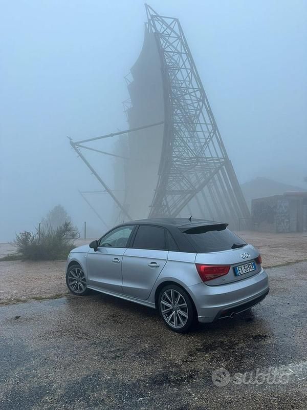 Usata Audi A1 S-Line 90 CV (66 kW) 2015 Grigio Utilitaria