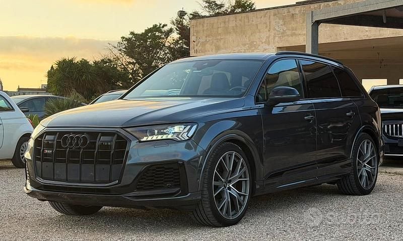Usata Audi SQ7 S-Line 507 CV (372 kW) 2020 Grigio SUV