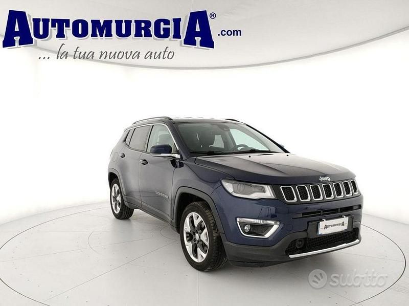 Usata Jeep Compass Limited 120 CV (88 kW) 2018 Blu SUV