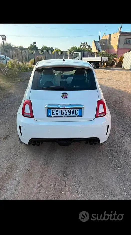 Usata Abarth 595 140 CV (102 kW) 2014 Bianco