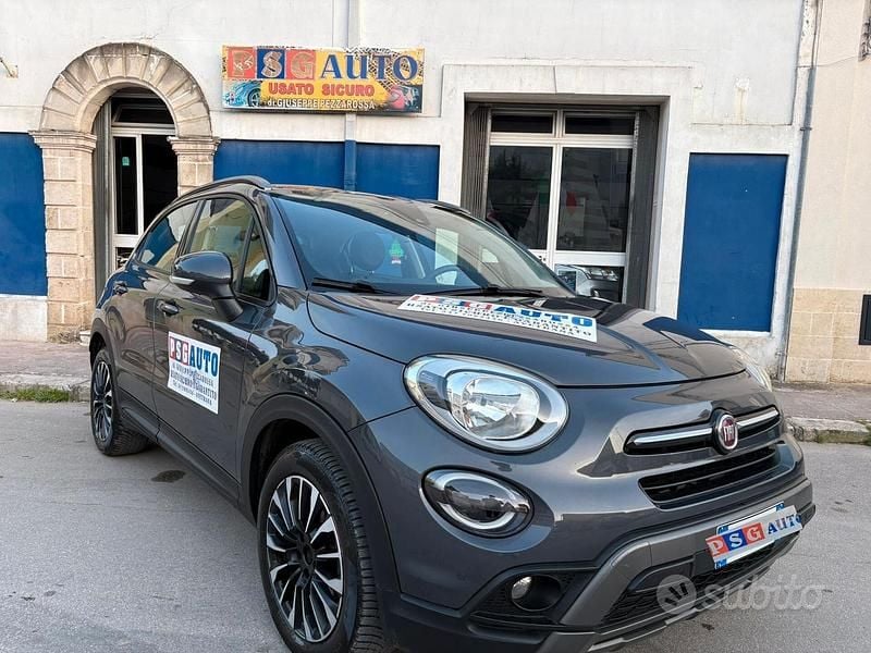Usata Fiat 500X Cross 130 CV (95 kW) 2021 Grigio SUV