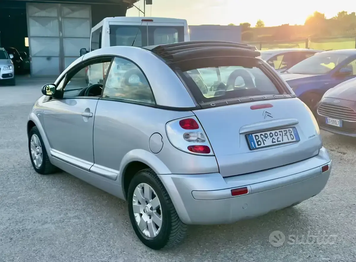 Begagnad Citroën C3 Pluriel Exclusive 73 HK (53 kW) 2009 Grå Cab