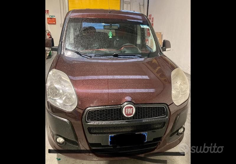 Usata Fiat Doblò 2014 Rosso Monovolume