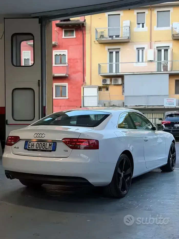 Usata Audi A5 170 CV (125 kW) 2011 Bianco Coupé