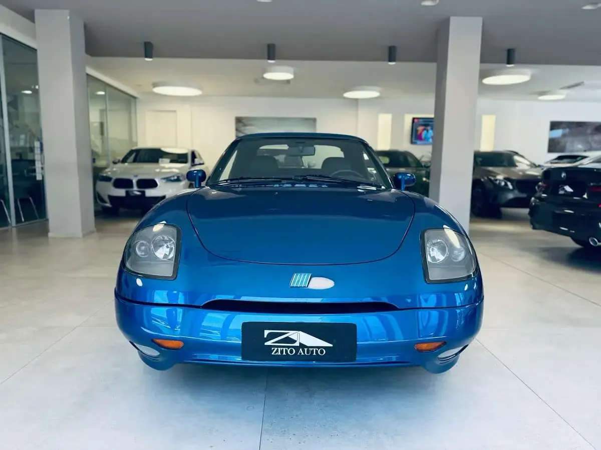 Usata Fiat Barchetta 131 CV (96 kW) 2001 Blu/azzurro Cabrio