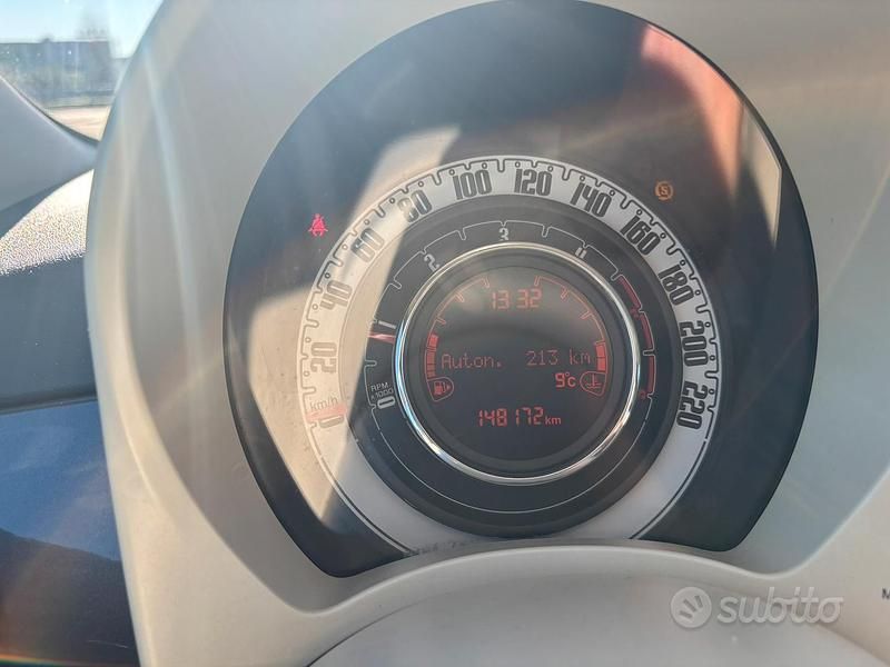 Usata Fiat 500 Lounge 95 CV (69 kW) 2016 Grigio Berlina