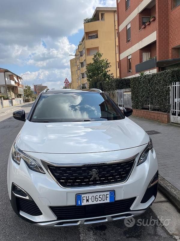 Usata Peugeot 3008 GT-line 165 CV (121 kW) 2019 Bianco SUV