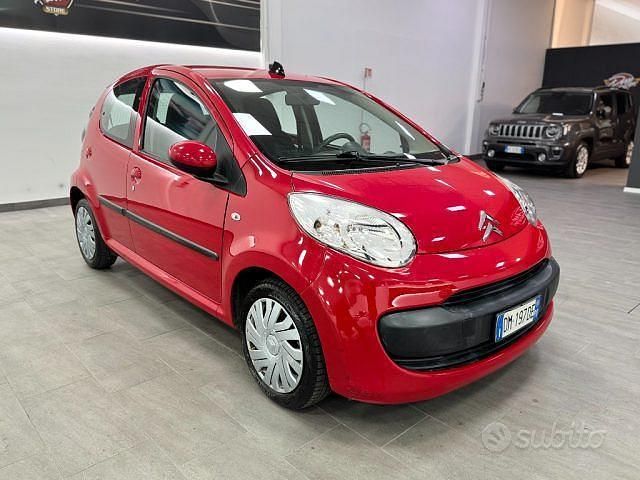 Usata Citroën C1 68 CV (50 kW) 2008 Rosso Utilitaria