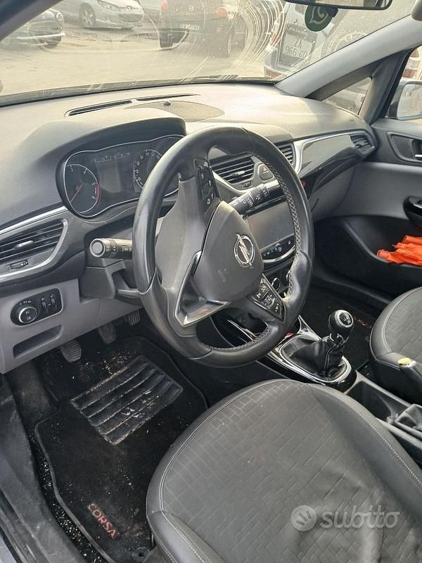 Usata Opel Corsa S 95 CV (69 kW) 2015 Nero Utilitaria