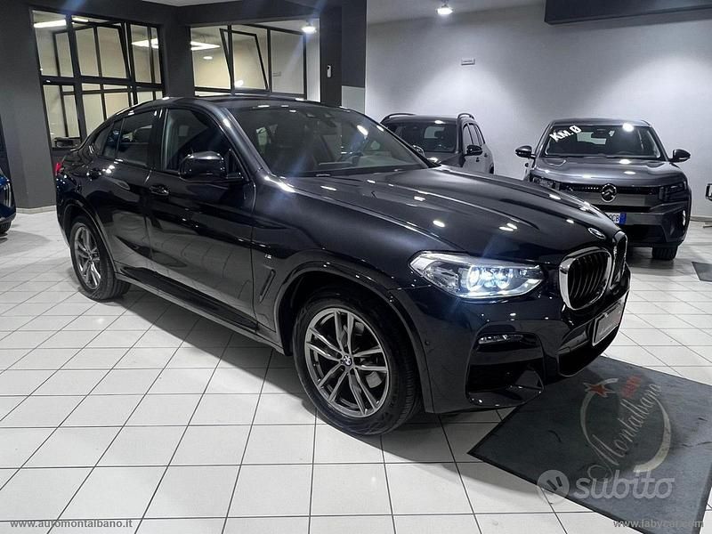 Usata BMW X4 M Sport 190 CV (139 kW) 2021 Nero SUV