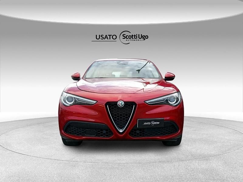 Usata Alfa Romeo Stelvio Ti 209 CV (153 kW) 2021 Rosso SUV