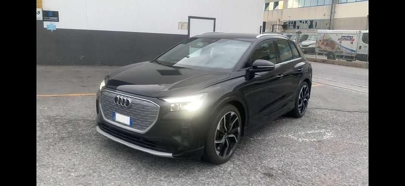 Nero Usata 2021 Audi Q4 e-tron Advanced Plus SUV | 28.000 € (Super prezzo) - Immagine 1/4