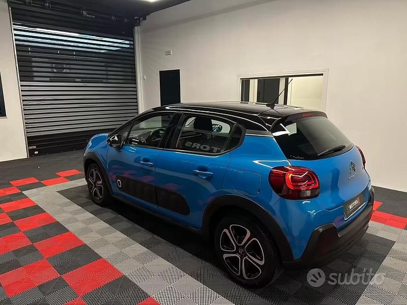 Usata Citroën C3 Shine 85 CV (62 kW) 2019 Blu Utilitaria