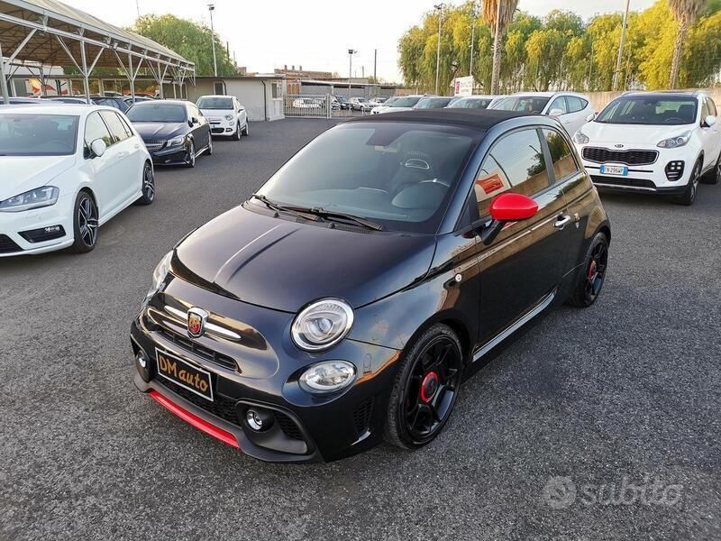 Usata Abarth 595C Pista 160 CV (117 kW) 2019 Nero Cabrio