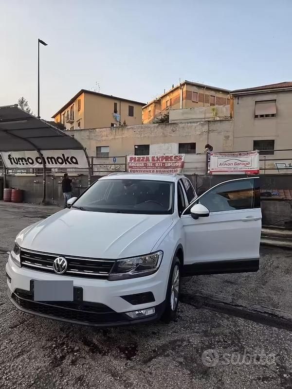 Usata VW Tiguan 150 CV (110 kW) 2016 Bianco SUV